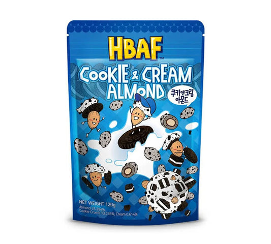 HBAF Cookie & Cream Almond (120 gr)