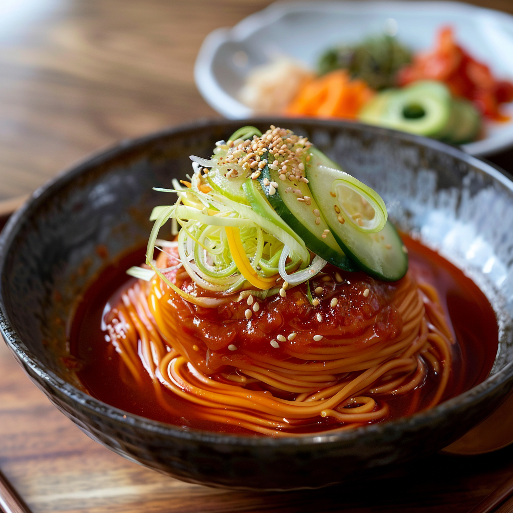 Bibim Naengmyeon (Korean Spicy Cold Noodles) Kit