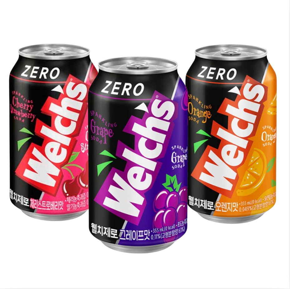 Welch's Zero Sugar Drink Bundle – 3 Flavors