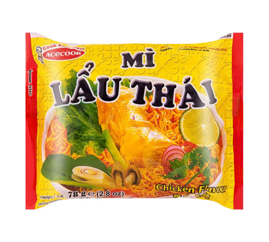Acecook Mi Lau Poulet Thaïlandais (78 gr)