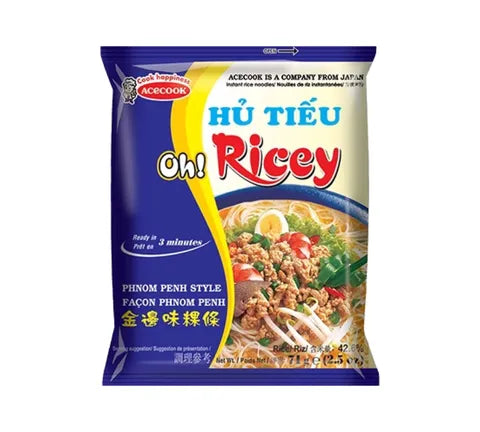 Acecook Oh Ricey Há»§ Tiáº¿u Nam Vang Phnom Penh Saveur (71 gr)