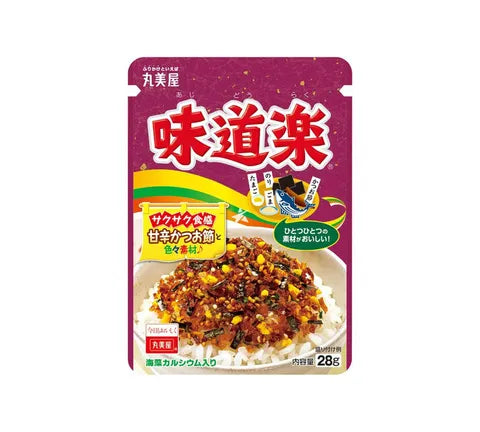 Marumiya Ajidoraku Furikake Rice Seasoning with Sesame & Boniti Flakes (25 gr)