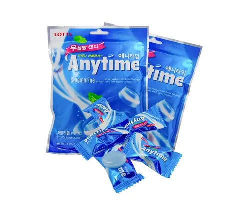 Lotte Anytime Bluemarine Mint Candy (74 gr)