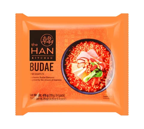 The Han Kitchen Authentic Budae Ramyun - Premium Instant Noodles (119 gr)