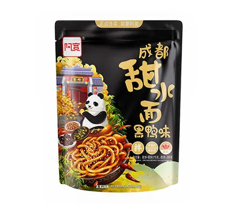 Baijia A-Kuan Udon Noodle sød og krydret smag (275 gr)