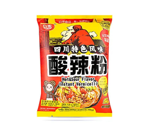 Baijia Hot & Sour Flavor- BBD/THT -23-12-2023 (105 gr)