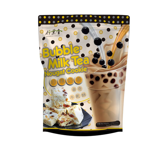 BamBoo House Bubble Milk Tea Nougat Cookie Sachet (144 gr)