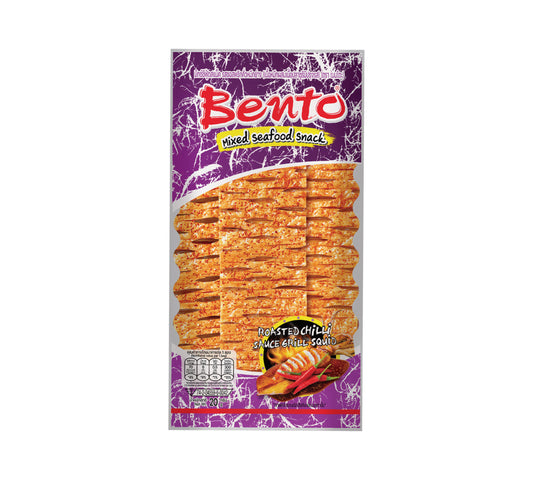Bento Mixed Seafood Snack, Roasted Chilli Sauce, Grill Squid Flavour (20 gr)