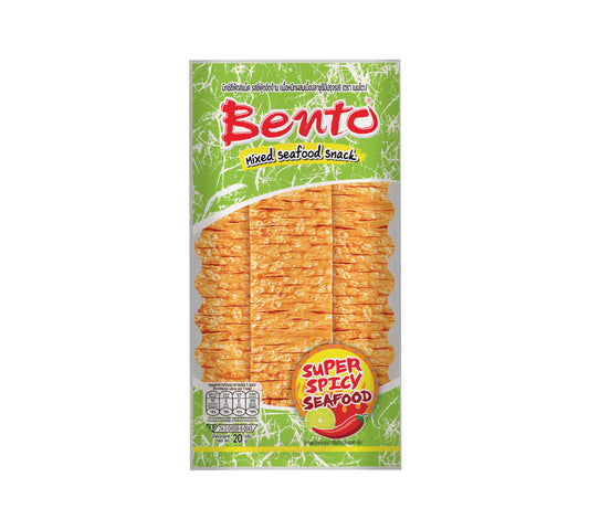 Bento Snack Mixte de Fruits de Mer, Saveur Super Épicée (20 gr)