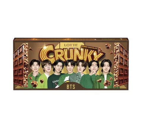 Lotte BTS Crunky Crunch Chocolate Bar (34 gr)