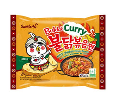 Samyang Buldak Curry Noodles - Chicken Curry Flavour Instant Noodles (140 gr)