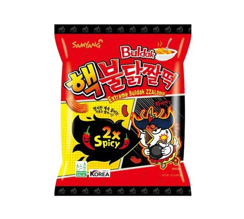 Samyang Buldak - Zzaldduk 2x Spicy Hot Chicken Flavour - Chips (80 gr)