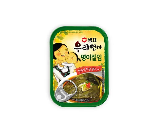 Sempio Canned Marinated Garlic Leaves in Soy Sauce (70 gr)