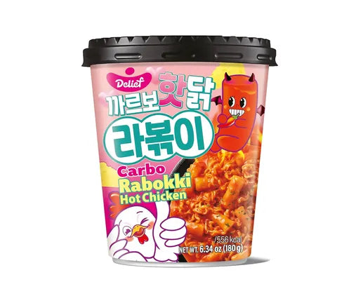 Delief Carbo Rabokki - Hot Chicken (180 gr)