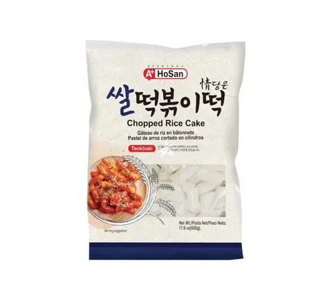 A+HoSan Chopped Rice Cake Sticks - Tteokbokki / Topokki (500 gr)