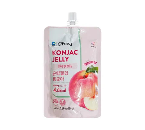 Chung Jung One Konjac Jelly Peach Flavour - Multi Pack (10 x 150 gr)