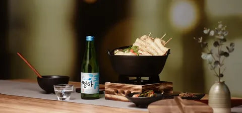 Lotte ChungHa Korean Sake - Cheongju (청주) (13% alc.) (300 ml)