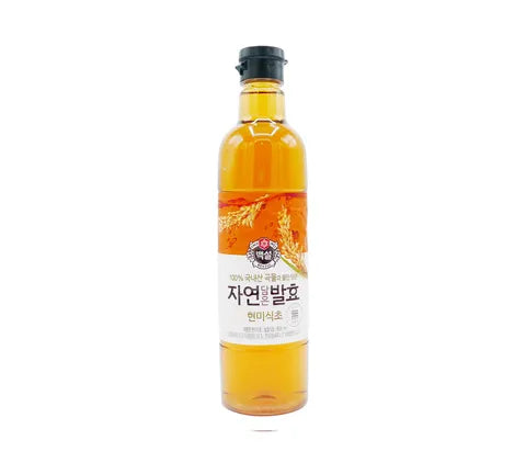 CJ Beksul Brown Rise Vinegar. THT2023-11-09 (900 ml)