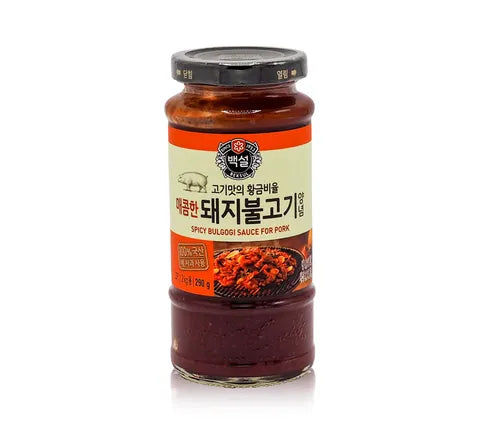 CJ Beksul Bulgogi 소스 돼지 고기 (매운) (290 gr)