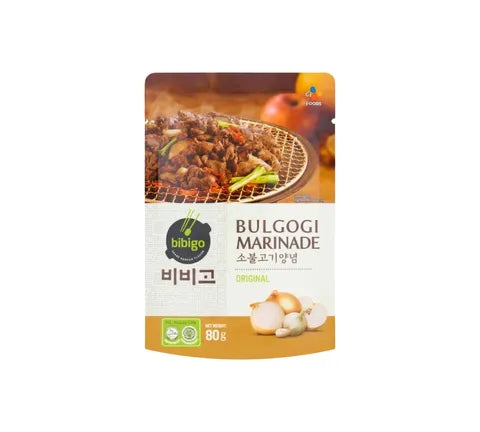 CJ Bibigo Bulgogi Marinade Sauce - Flavour d'origine (80 gr)