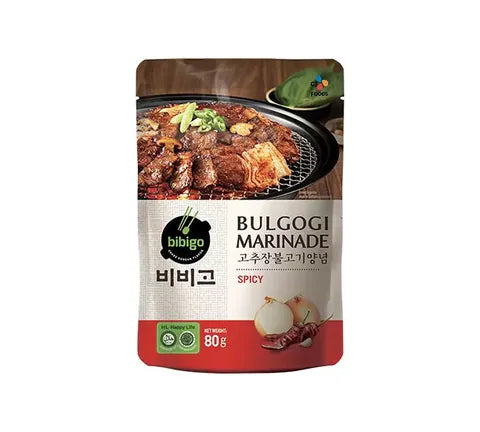 CJ Bibigo Bulgogi 매리 네이드 소스 - 매운 맛 (80 gr)
