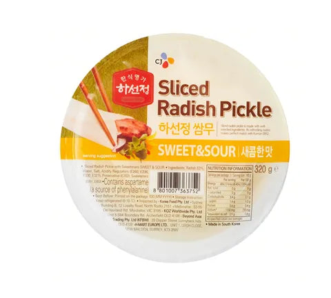 CJ Sliced Pickled Radish (320 gr)