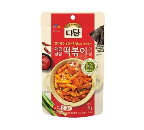 CJ Topokki / Tteokbokki 소스 매운 - 고추 (150 gr)