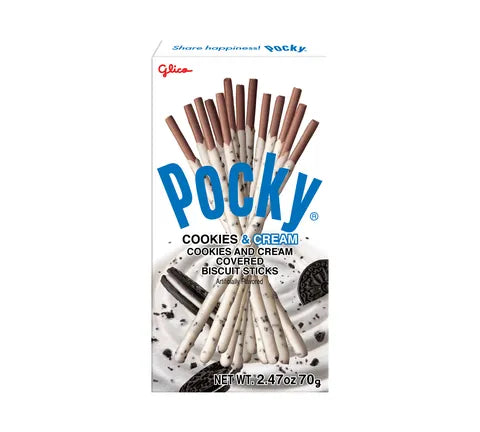 Pocky - Glico Cookies & Cream Flavour (47 gr)