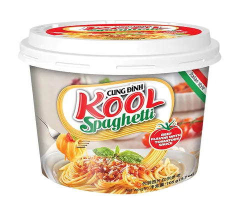 Cung Dinh Kool Spaghetti - Multi Pack (12 x 105 gr)