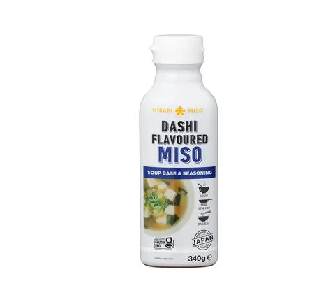 Hikari Miso Dashi Flavoured Miso - Miso Soup Base and Seasoning (340 gr)