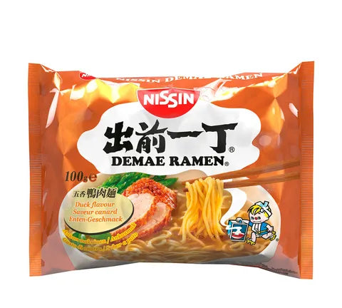 Nissin Demae Ramen  Instant Noodles Duck Flavour (100 gr)