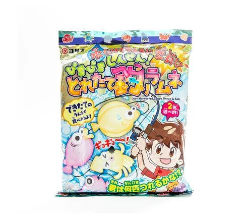 Coris DIY Candy Kit - Fishing Candy Ramune Grape & Soda Flavour (28 gr)