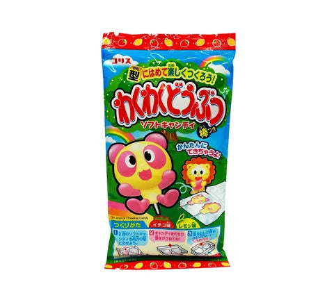 Coris DIY Candy Kit - Let’s Make Animals Soft Candy Strawberry & Lemon Flavour (20 gr)