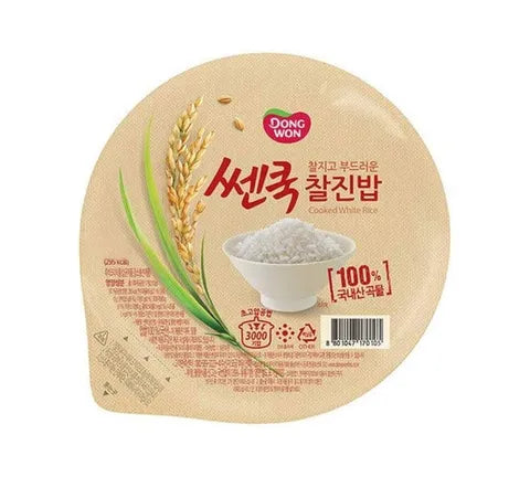 Dong won gekookte witte rijst (130 gr)