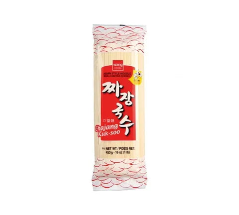 Wang Dried Jjajang Noodles for Jjajangmyeon - Chajang Kuk-Soo (453 gr)