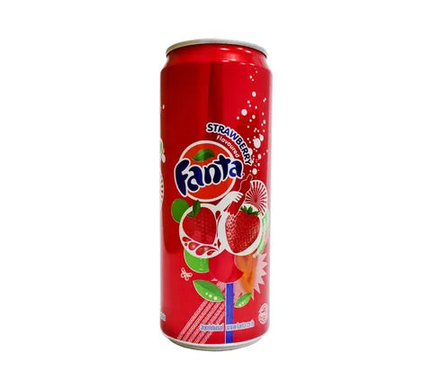 Fanta Thai Red - Strawberry Flavor (325 ml)