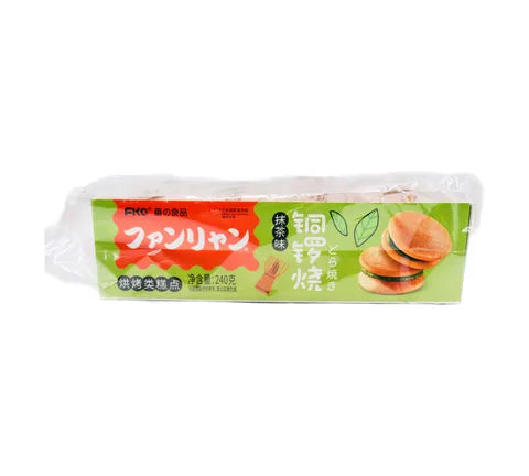 FKO Dorayaki Mini's - Matcha / Green Tea Aroma (16 Stcs) BBD/THT 14-03-2024 (240 g)