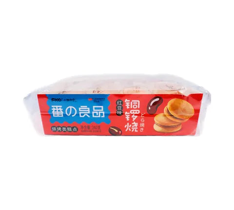 FKO Dorayaki Mini's-Red Bean Flavor (16 pcs) BBD/THT 14-03-2024 (240 gr)