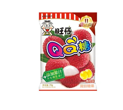 Want Want Gummy Candy with Lychee Flavour (70 gr)