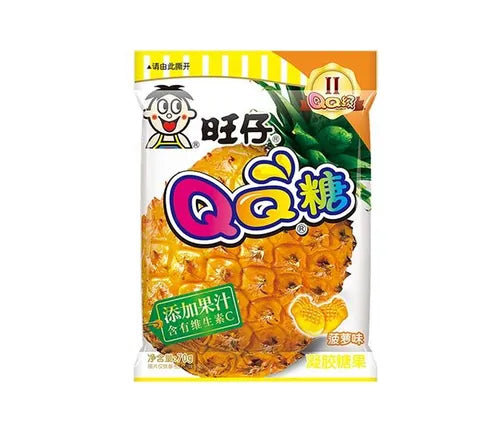 Want Want Gummy Candy with Pineapple Flavour (70 gr)