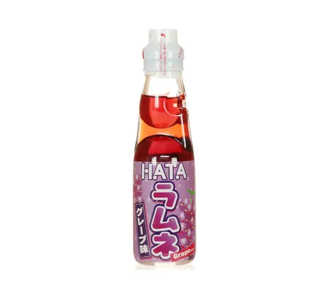 Hatakosen Ramune Grape Flavor (220 ml)
