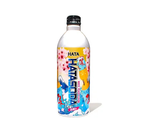 Hatakosen Hatasoda White Peach Flavor (500 ml)