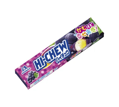 Morinaga Hi-Chew Grape Flavour Chewy Candy (55 gr)