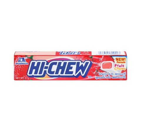 Morinaga Hi-Chew Strawberry Flavour Chewy Candy (55 gr)