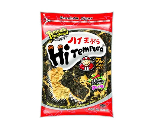 Tao Kae Noi Hi Tempura Seaweed Chips Spicy Flavour (40 gr)