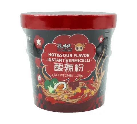 L.J. Brother Hot & Sour Instant Vermicelli Bowl (130 gr)