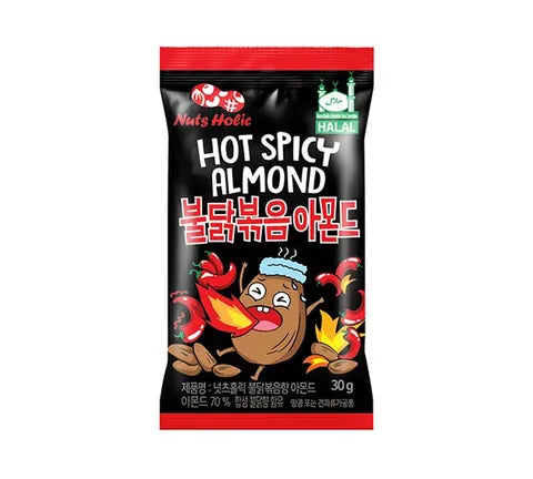 Nuts Holic Hot & Spicy Almonds (30 gr)