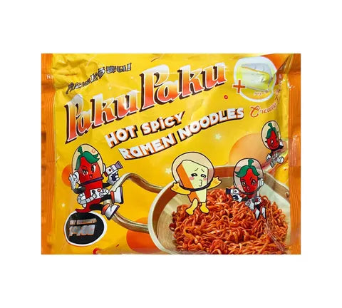 Paku Paku Hot Spicy Ramen Noodles Creamy Cheese (140 gr)