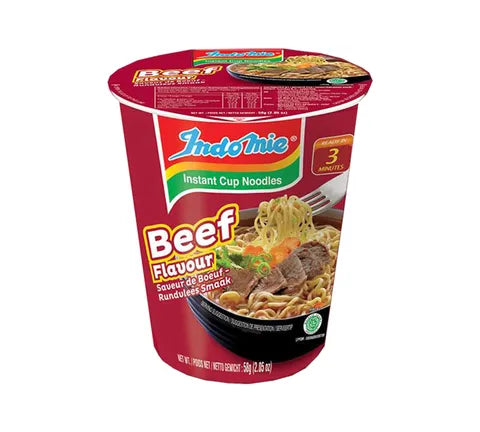 Indomie Beef Flag Cup - Multi Pack (12 x 60 Gr)