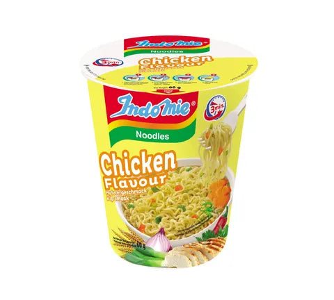 Tasse de saveur de poulet indomie (60 gr)